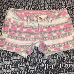American Eagle multicolored shorts